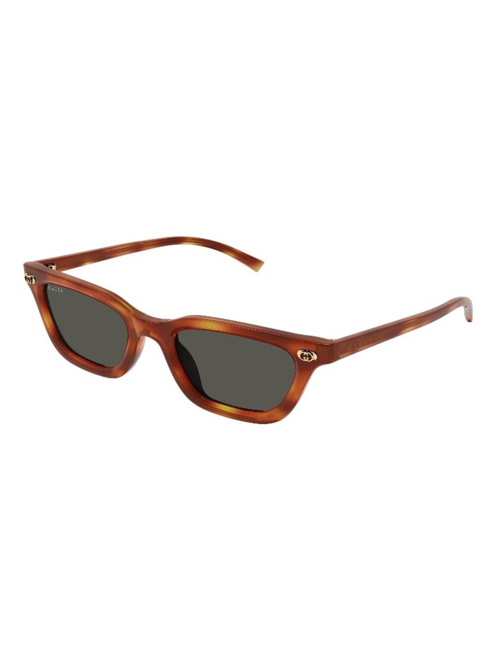 New Gucci Women's Sunglasses Havana Grey Lens Acetate Frame GG1944S 002 50